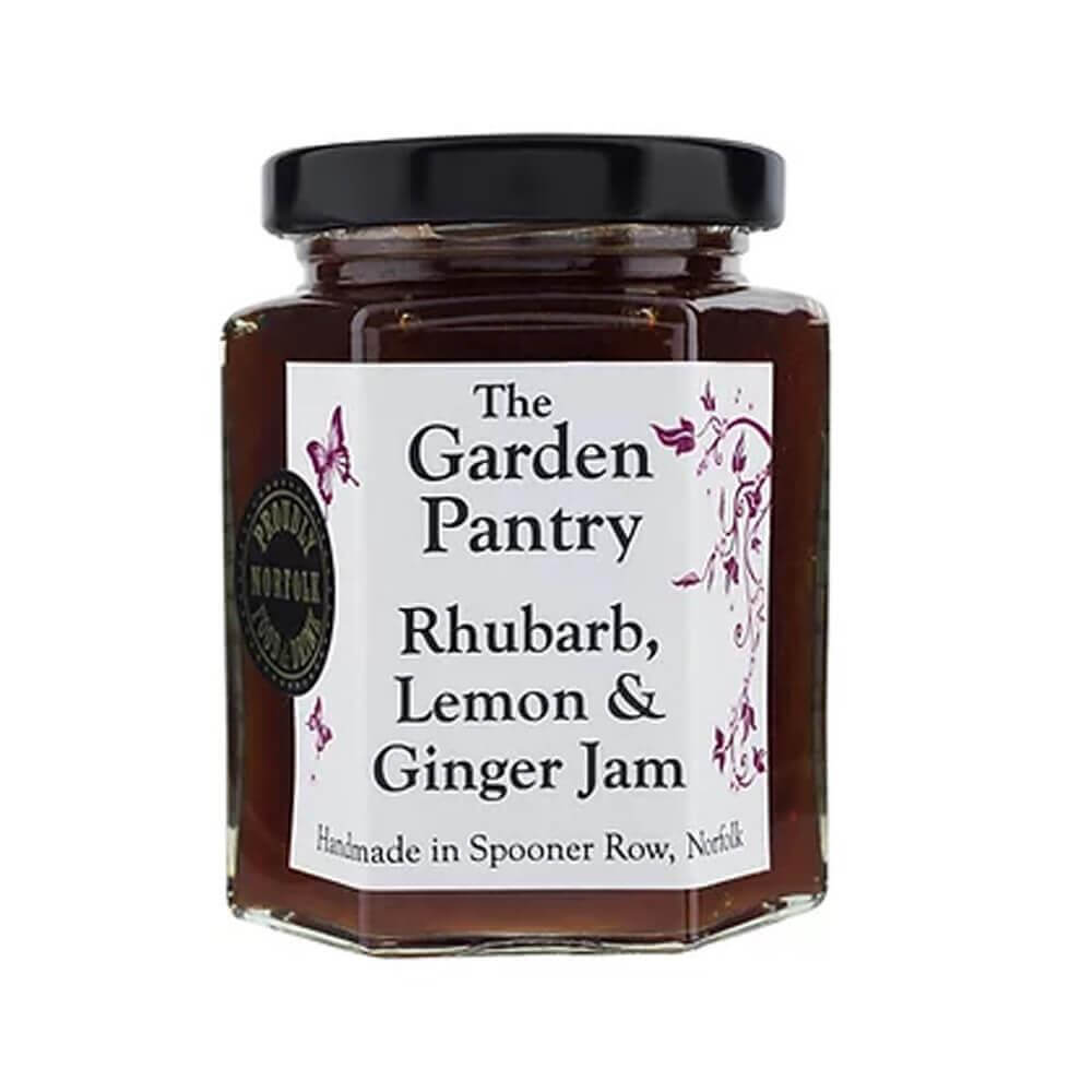 The Garden Pantry Rhubarb, Lemon & Ginger Jam